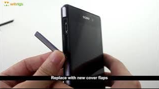 Easy to Remove and Replace Sony Xperia Z2 USB Cover Flap