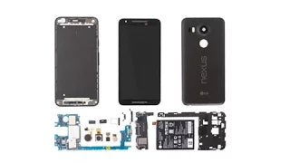 Nexus 5X Cracked Screen Replacement Teardown