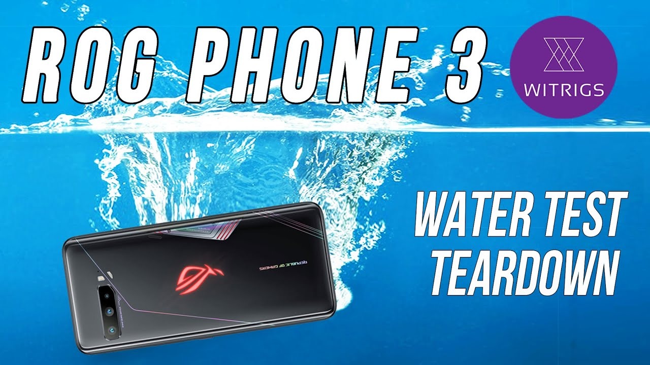 Waterproof Test |Asus Rog Phone 3 waterproof rating?