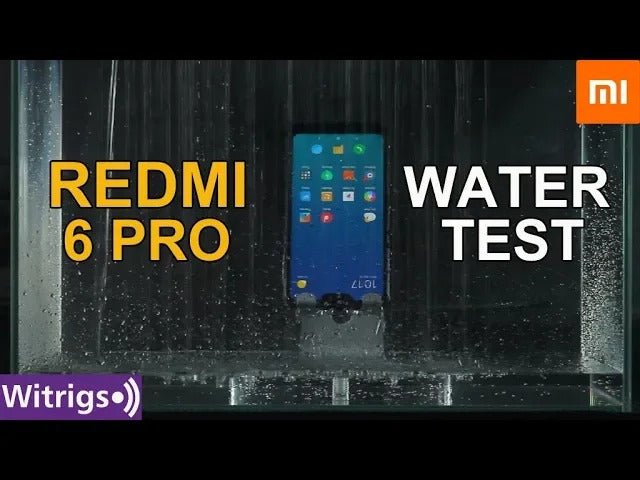 Redmi 6 Pro Waterproof | Water Test