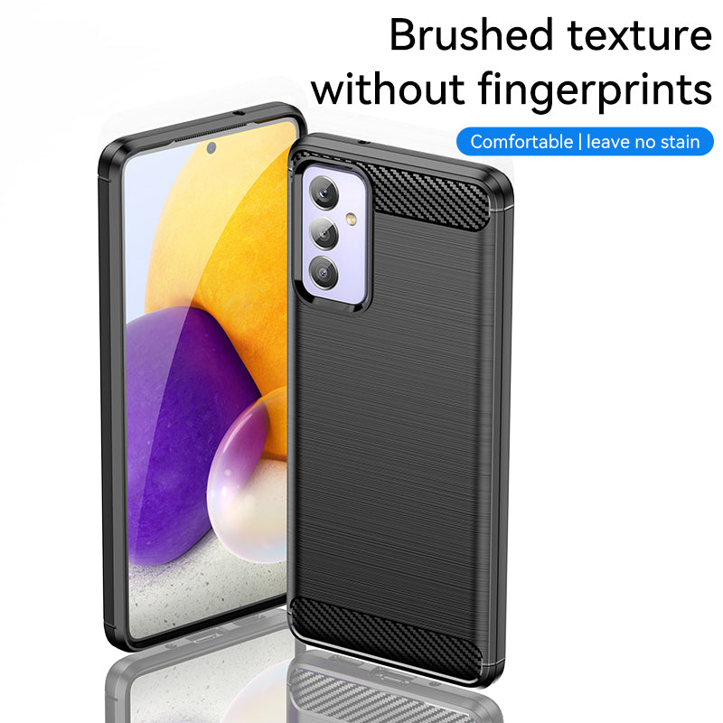 Brushed Silicone Phone Case For Samsung Galaxy A82
