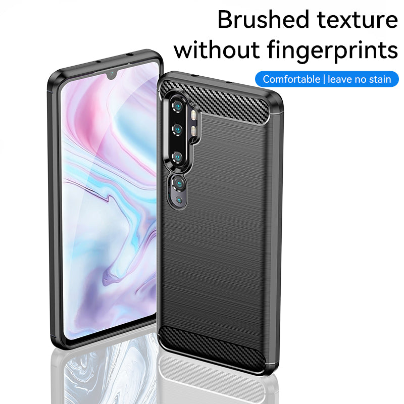 Brushed Silicone Phone Case For Xiaomi Mi Note 10 Pro