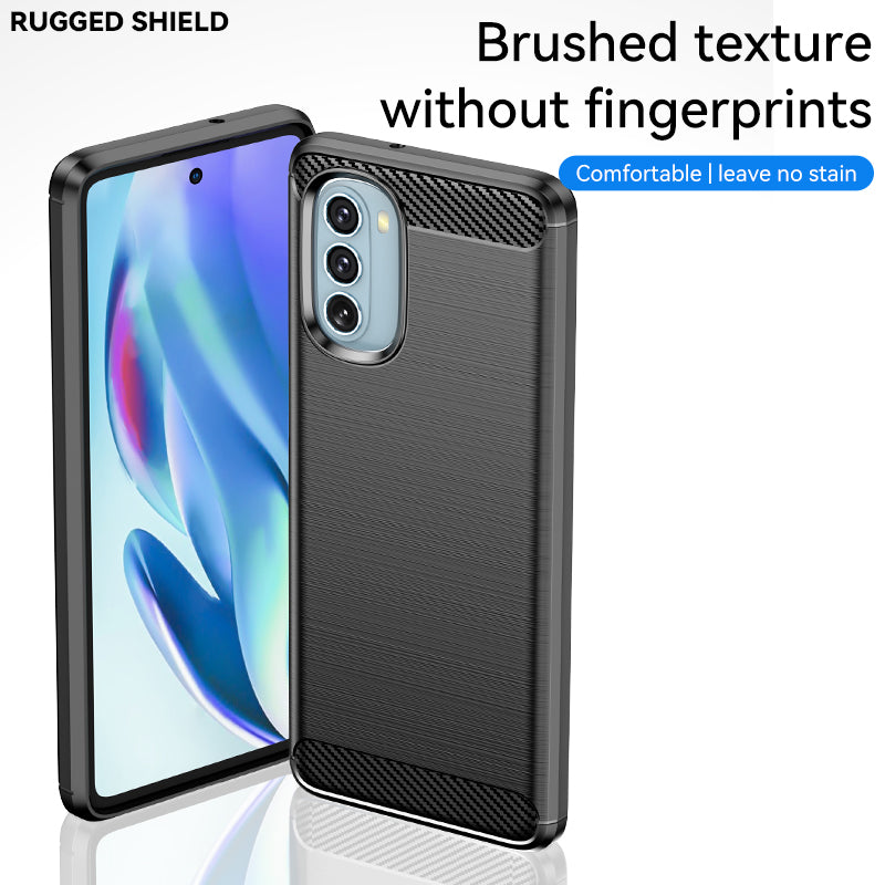 Brushed Silicone Phone Case For Motorola Moto G51 5G
