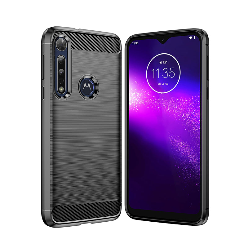 Brushed Silicone Phone Case For Motorola Moto G8 Plus