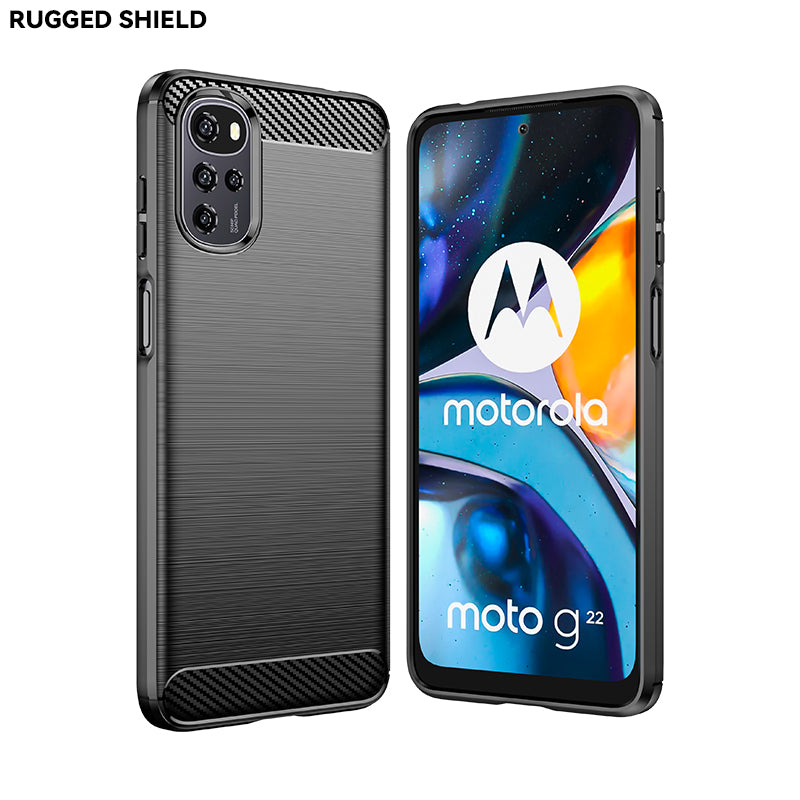 Brushed Silicone Phone Case For Motorola Moto E32 (India)