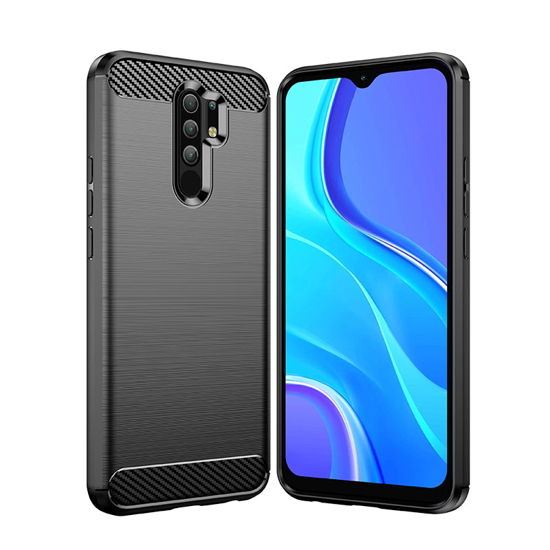 Brushed Silicone Phone Case For Redmi 9 Prime