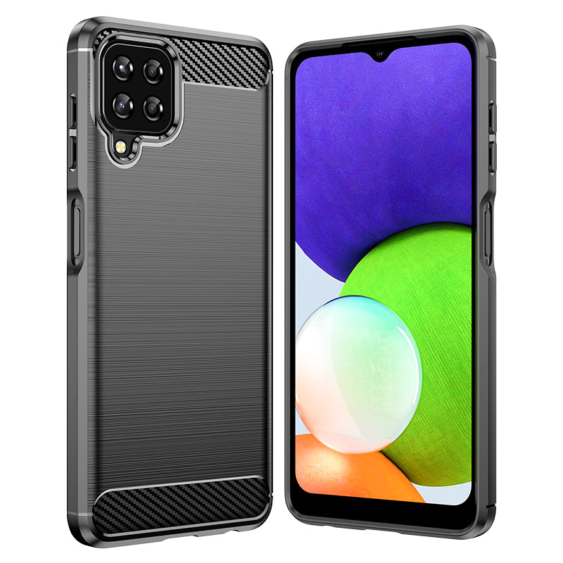 Brushed Silicone Phone Case For Samsung Galaxy M22