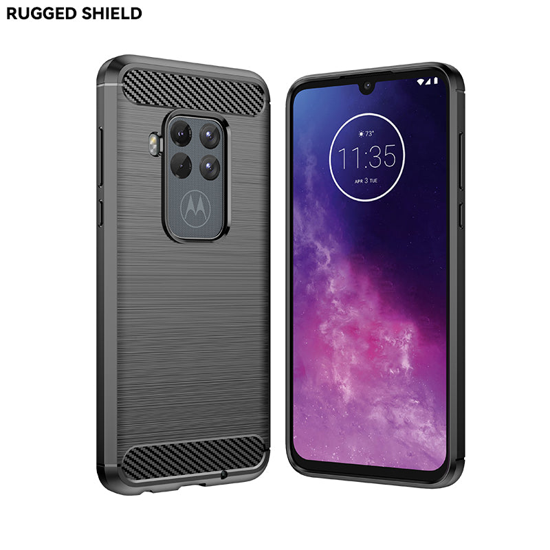 Brushed Silicone Phone Case For Motorola Moto One Pro