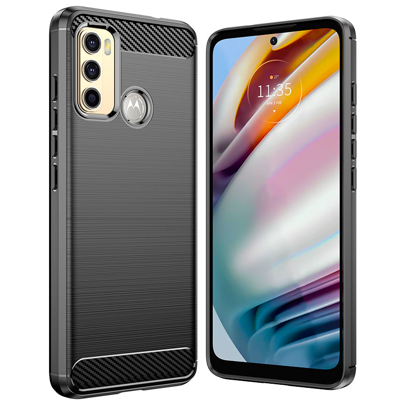 Brushed Silicone Phone Case For Motorola Moto G40 Fusion