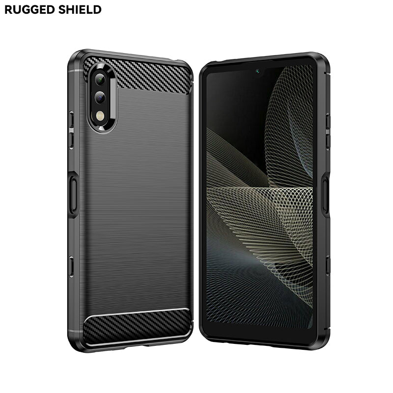 Brushed Silicone Phone Case For Sony Xperia Ace2