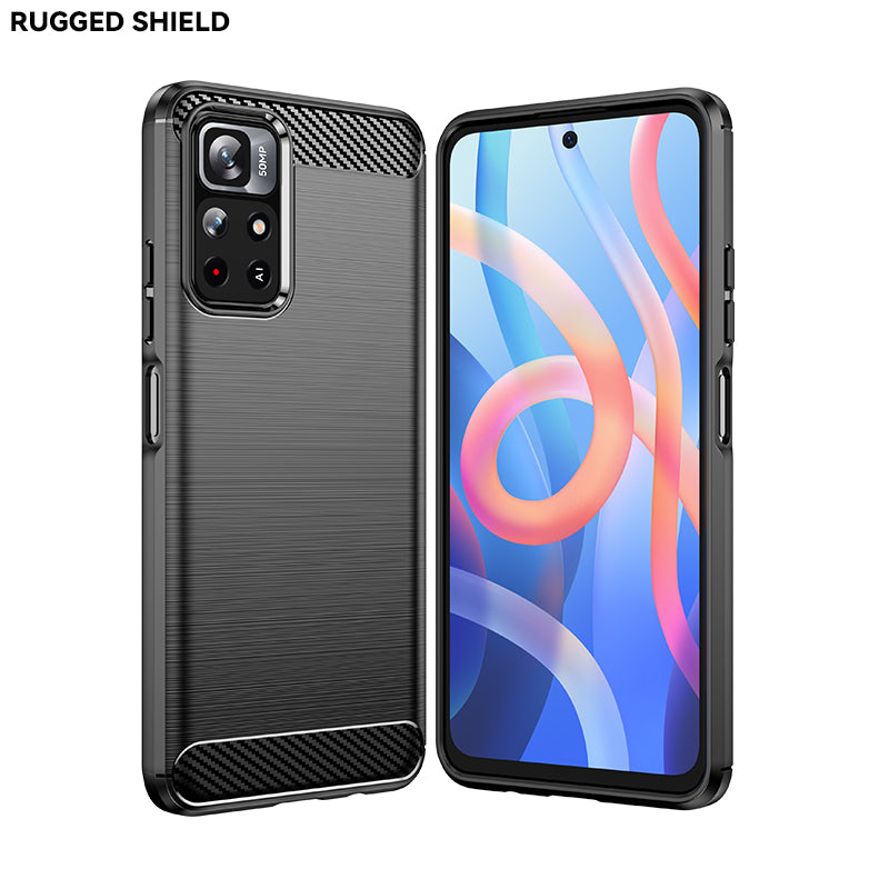 Brushed Silicone Phone Case For Redmi Note 11 5G(China)