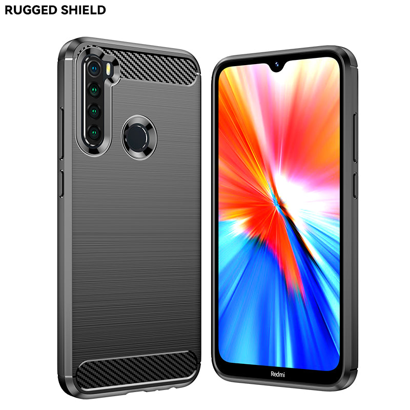 Brushed Silicone Phone Case For Redmi Note 8