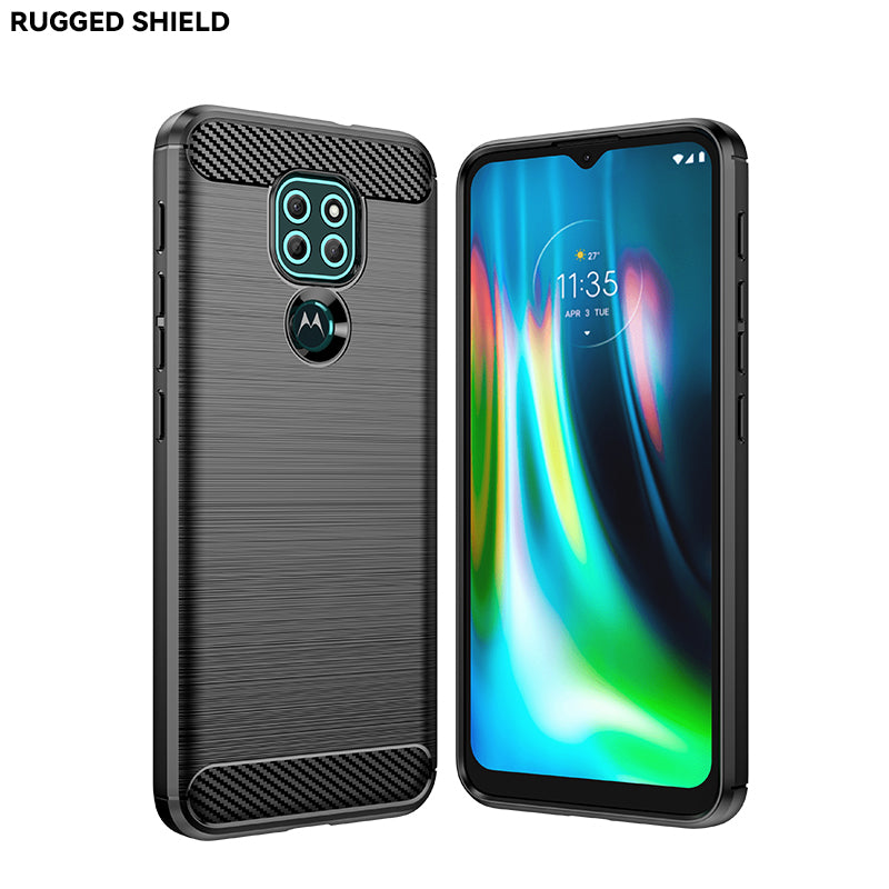 Brushed Silicone Phone Case For Motorola Moto G9