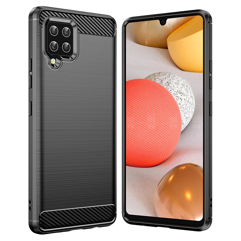 Brushed Silicone Phone Case For Samsung Galaxy M42 5G
