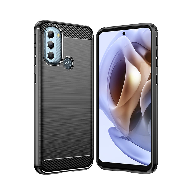 Brushed Silicone Phone Case For Motorola Moto G31