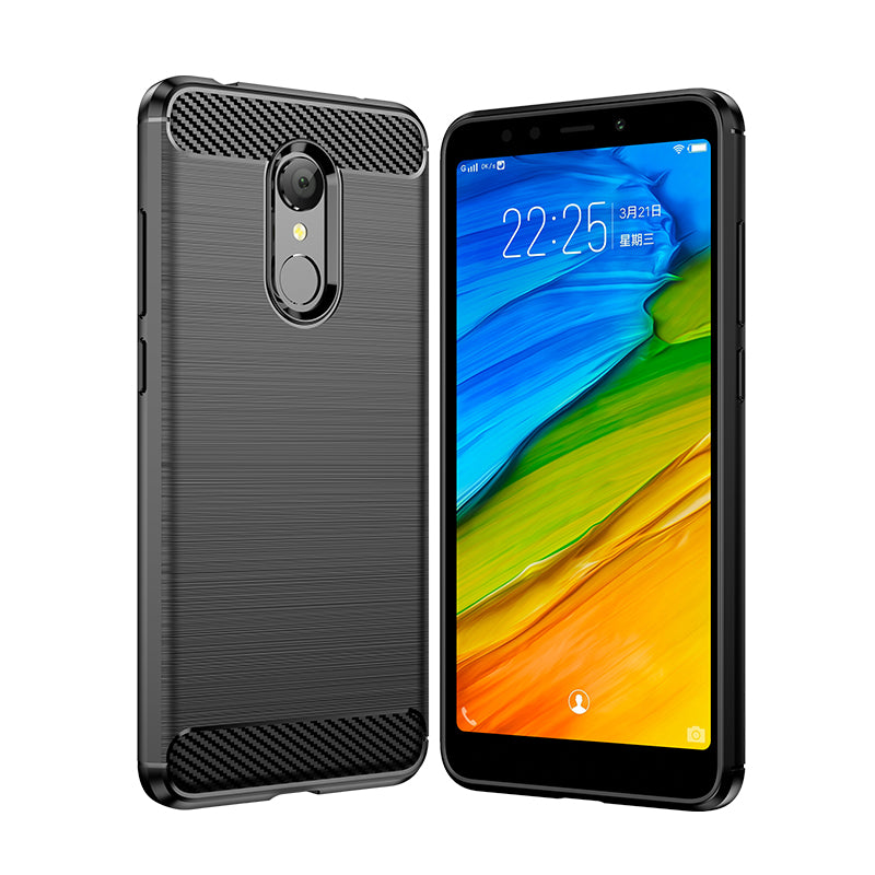 Brushed Silicone Phone Case For Redmi 5