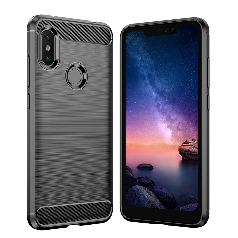 Brushed Silicone Phone Case For Redmi Note 6