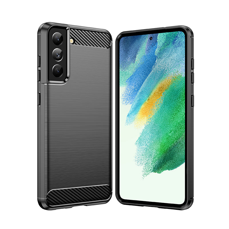 Brushed Silicone Phone Case For Samsung Galaxy S21 FE