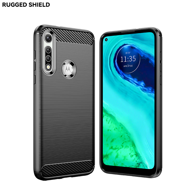 Brushed Silicone Phone Case For Motorola Moto G Fast