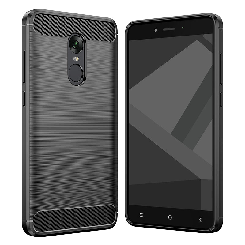 Brushed Silicone Phone Case For Redmi Note 4