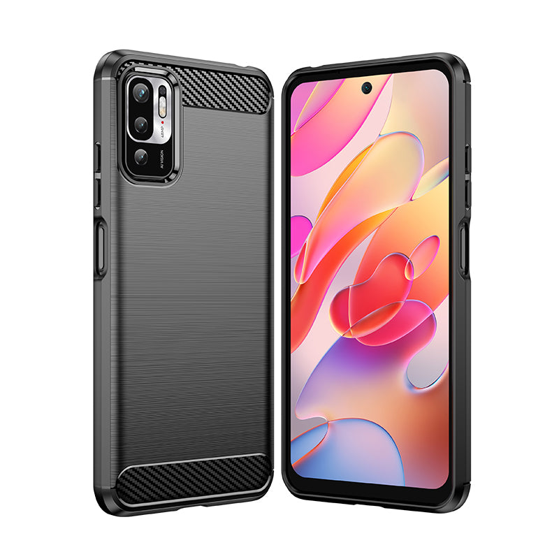 Brushed Silicone Phone Case For Redmi Note 10T 5G