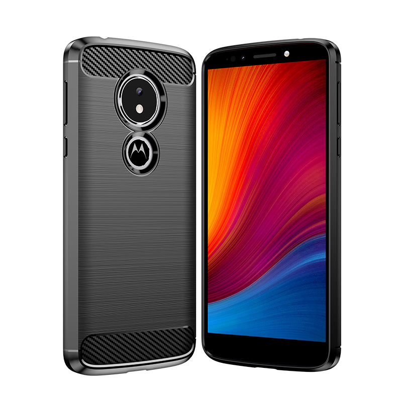 Brushed Silicone Phone Case For Motorola Moto G6 Play