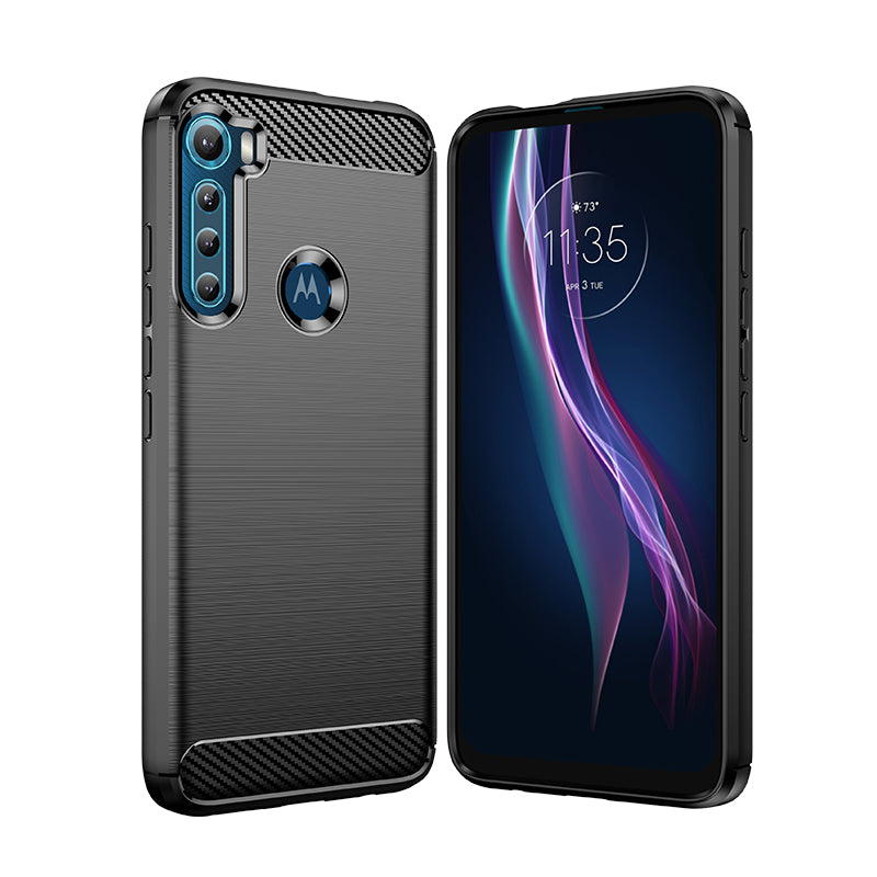 Brushed Silicone Phone Case For Motorola Moto One Fusion+