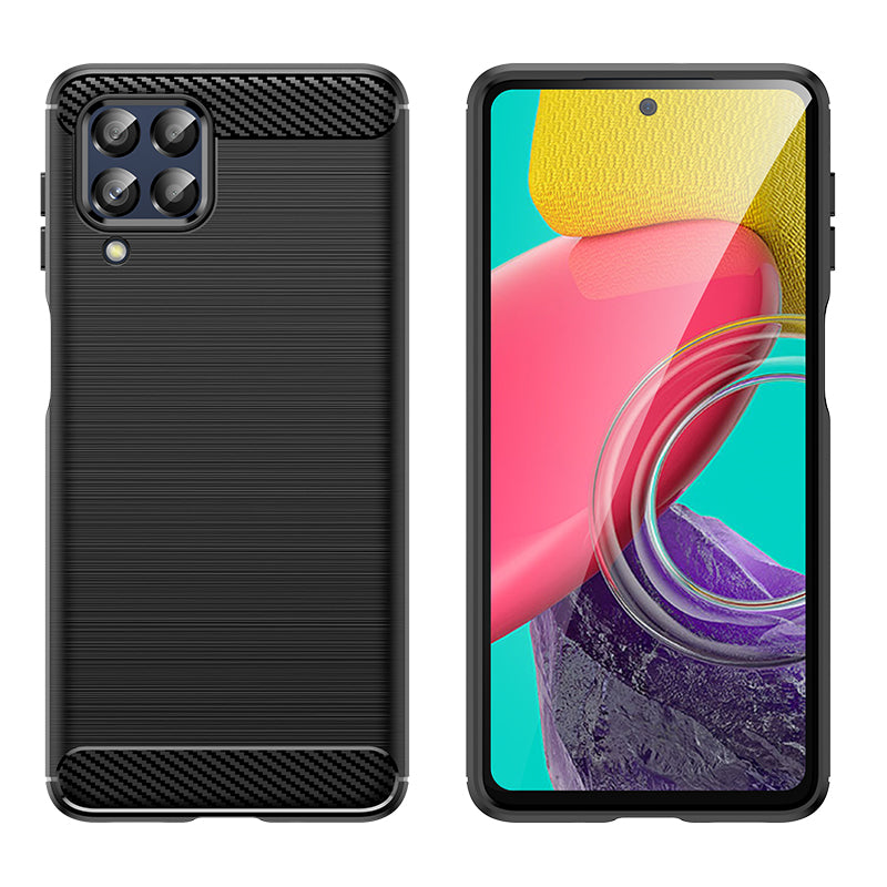 Brushed Silicone Phone Case For Samsung Galaxy M53