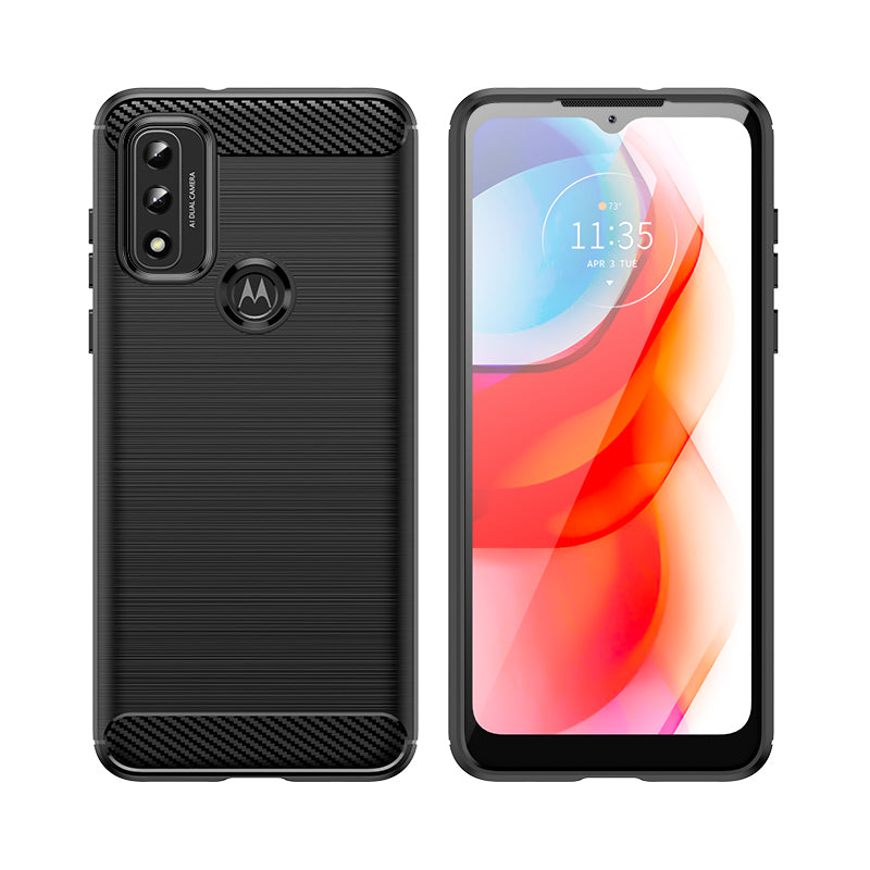 Brushed Silicone Phone Case For Motorola Moto G Play 2022