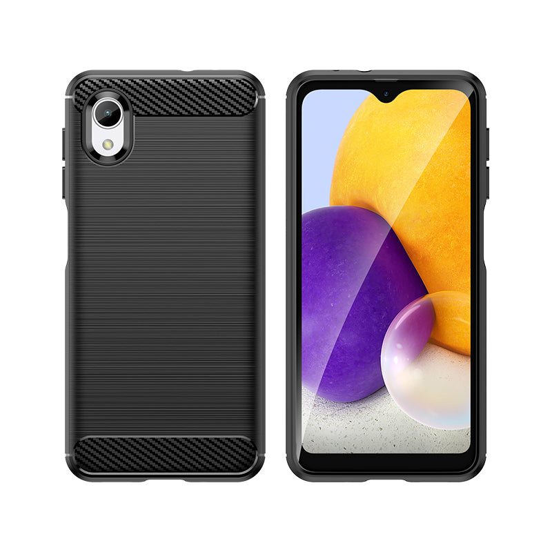 Brushed Silicone Phone Case For Samsung Galaxy A22E