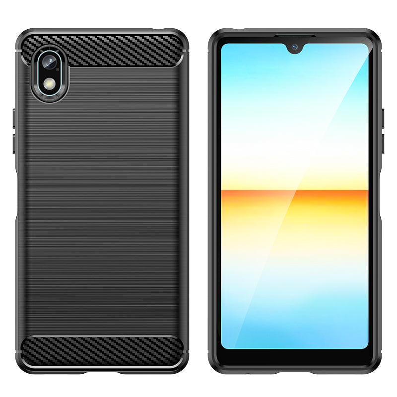 Brushed Silicone Phone Case For Sony Xperia Ace3