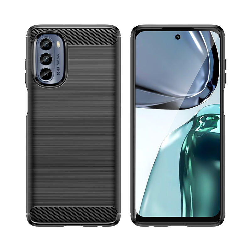 Brushed Silicone Phone Case For Motorola Moto G62 5G