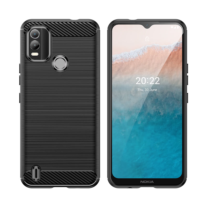 Brushed Silicone Phone Case For Nokia G21 Plus