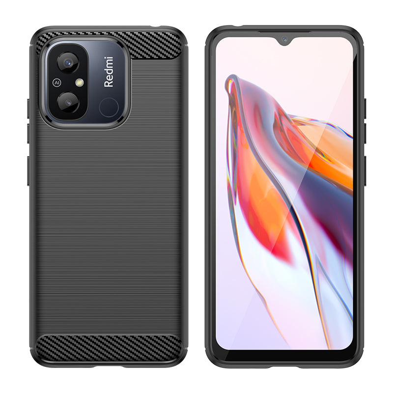 Brushed Silicone Phone Case For Redmi 12C