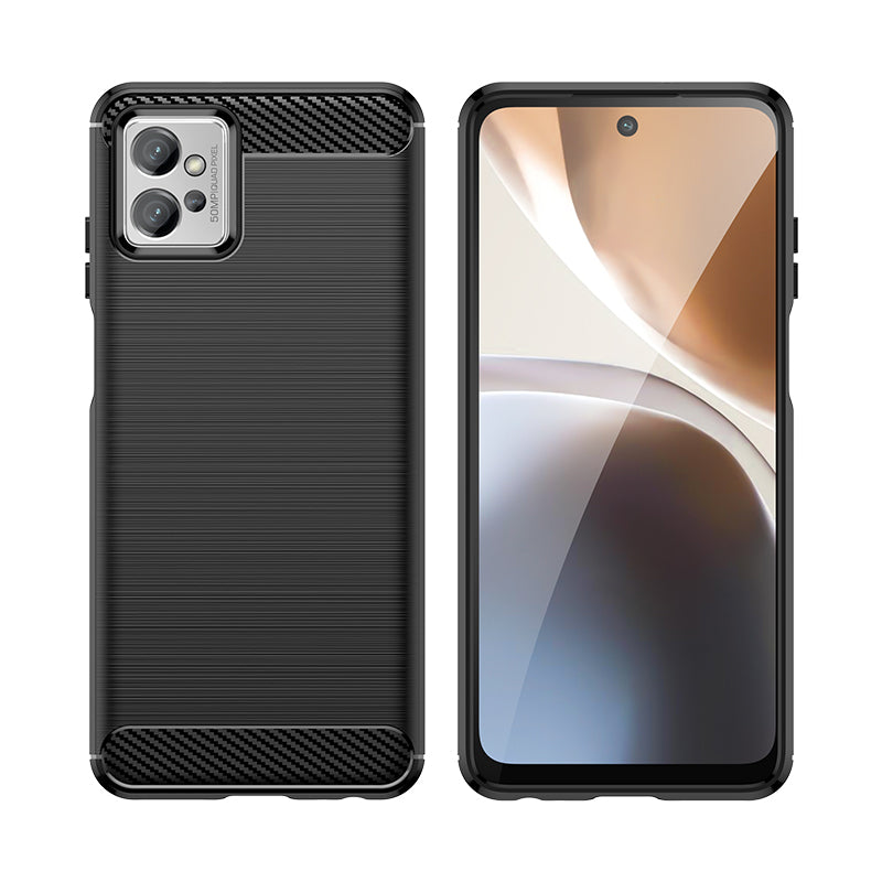 Brushed Silicone Phone Case For Motorola Moto G32