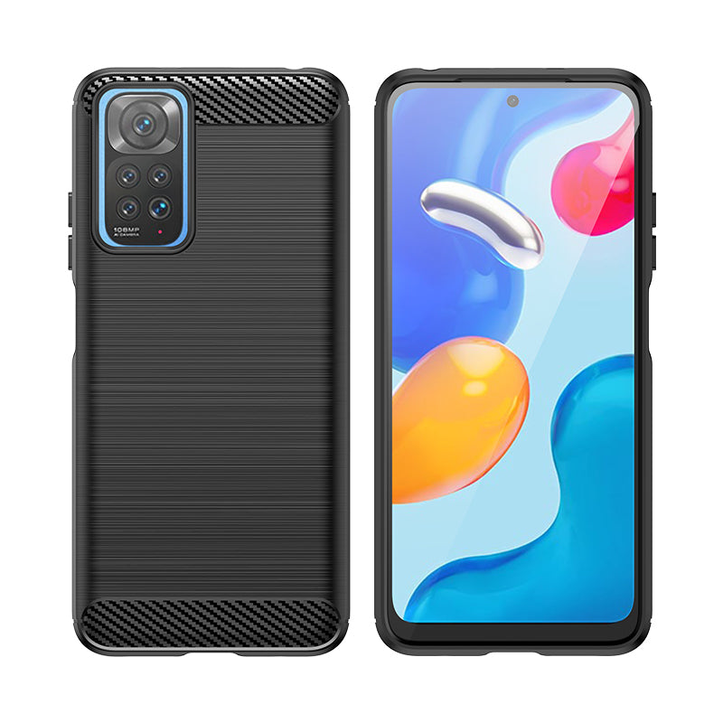 Brushed Silicone Phone Case For Redmi Note 11 SE 4G