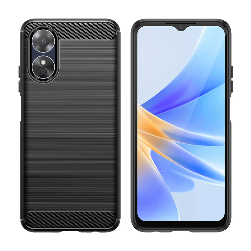 Brushed Silicone Phone Case For OPPO A17