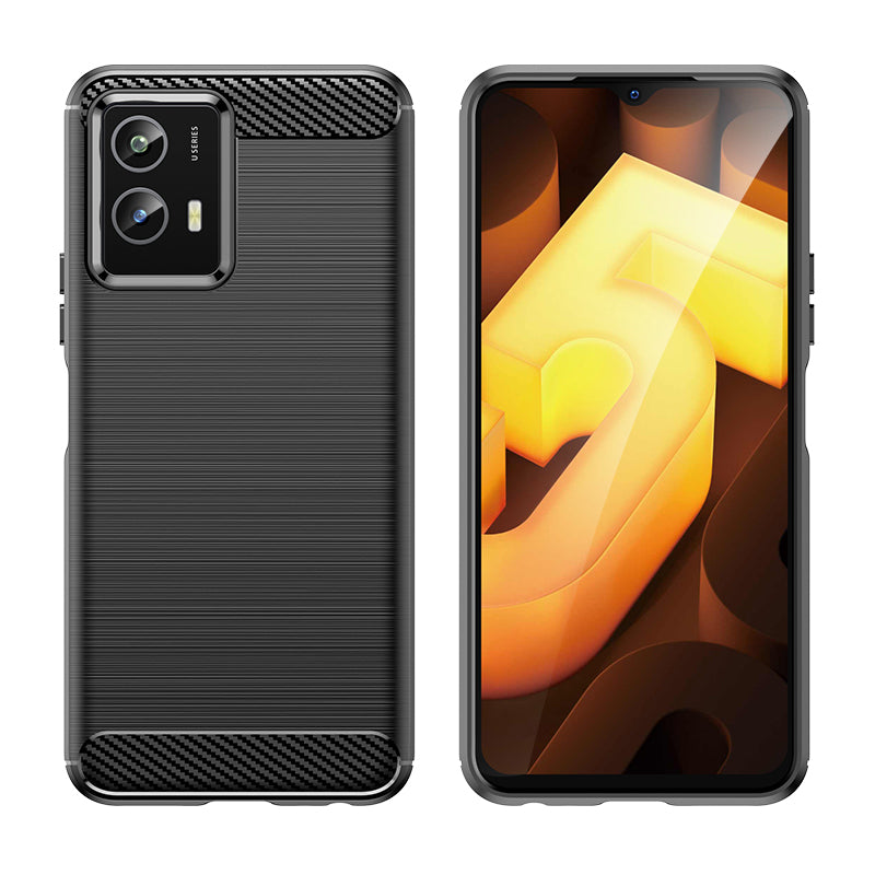 Brushed Silicone Phone Case For Vivo Y33S 5G