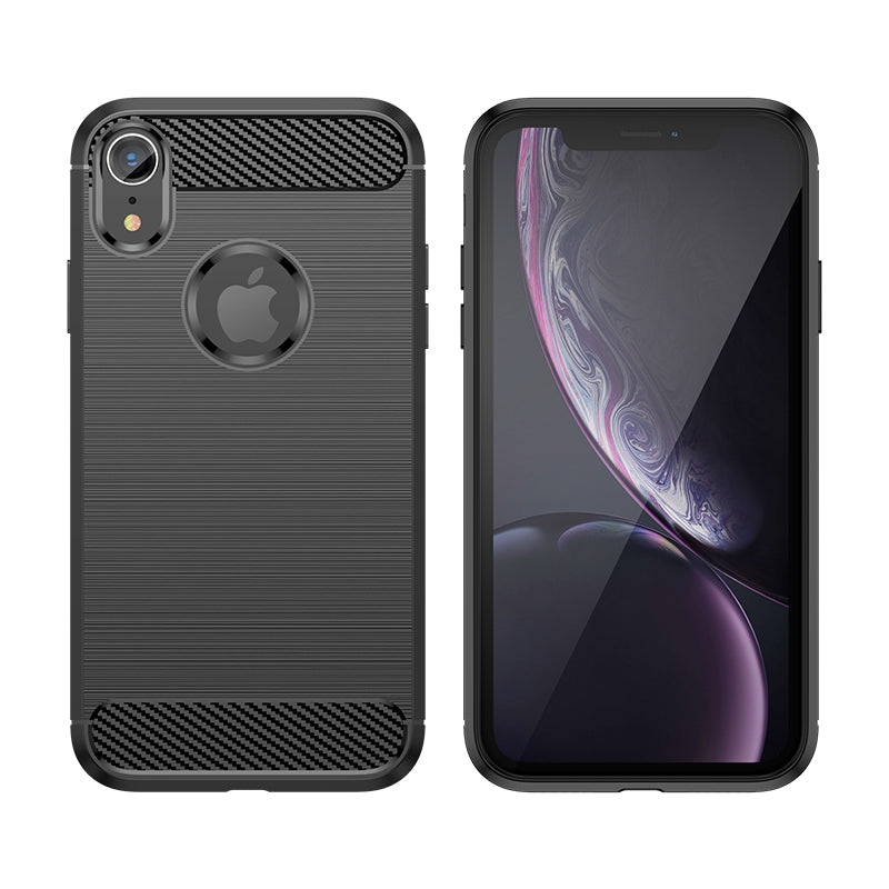 Brushed Silicone Phone Case For iPhone XR