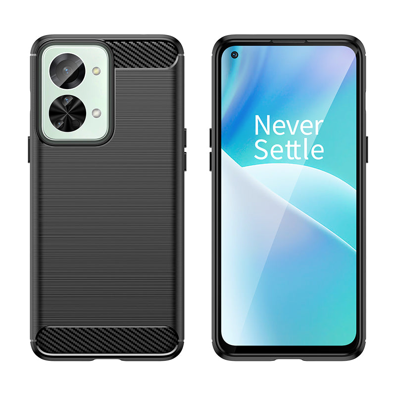 Brushed Silicone Phone Case For OnePlus Nord 2T