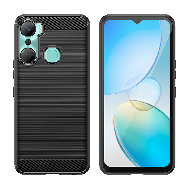 Brushed Silicone Phone Case For Infinix Hot 12 Pro