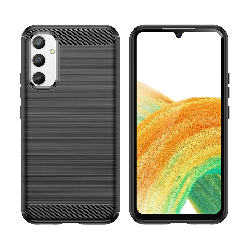 Brushed Silicone Phone Case For Samsung Galaxy A34 5G