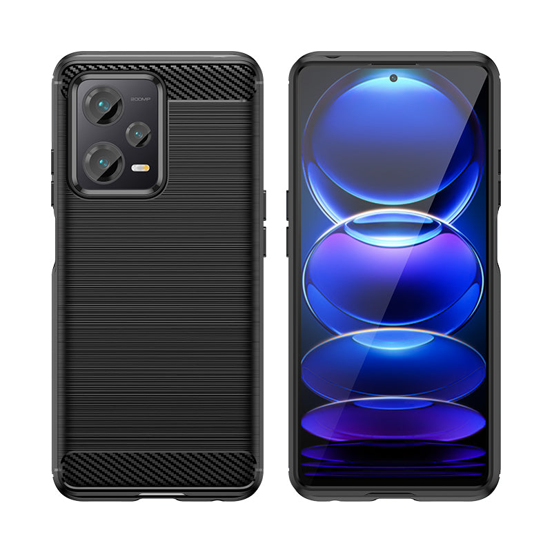 Brushed Silicone Phone Case For Redmi Note 12 Explorer Edition