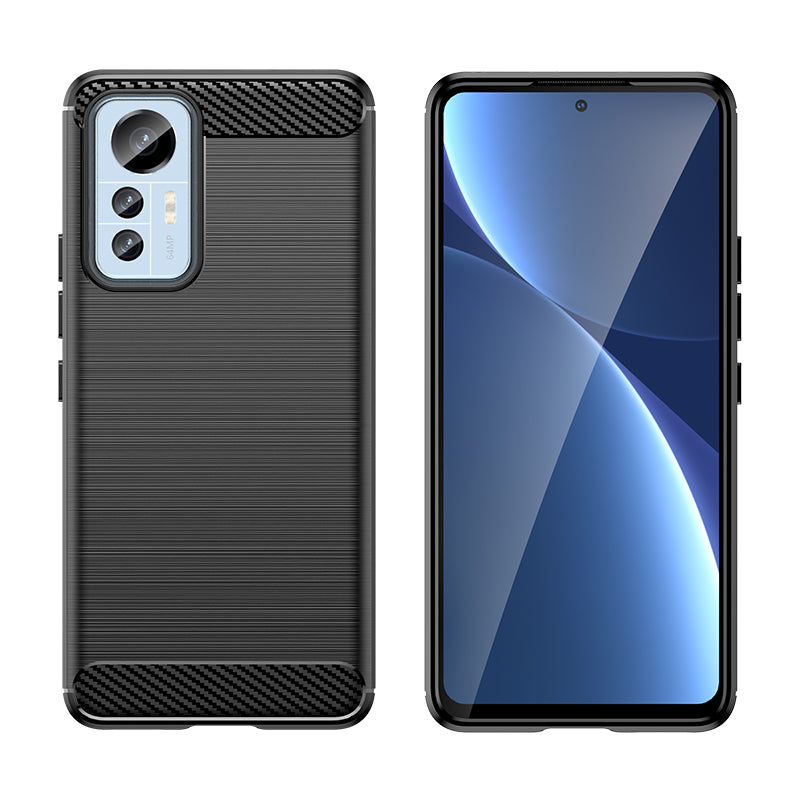 Brushed Silicone Phone Case For Xiaomi Mi 12 Lite