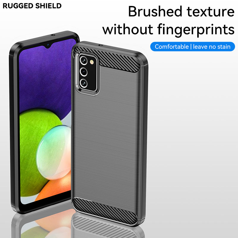 Brushed Silicone Phone Case For Samsung Galaxy A03S (Global)