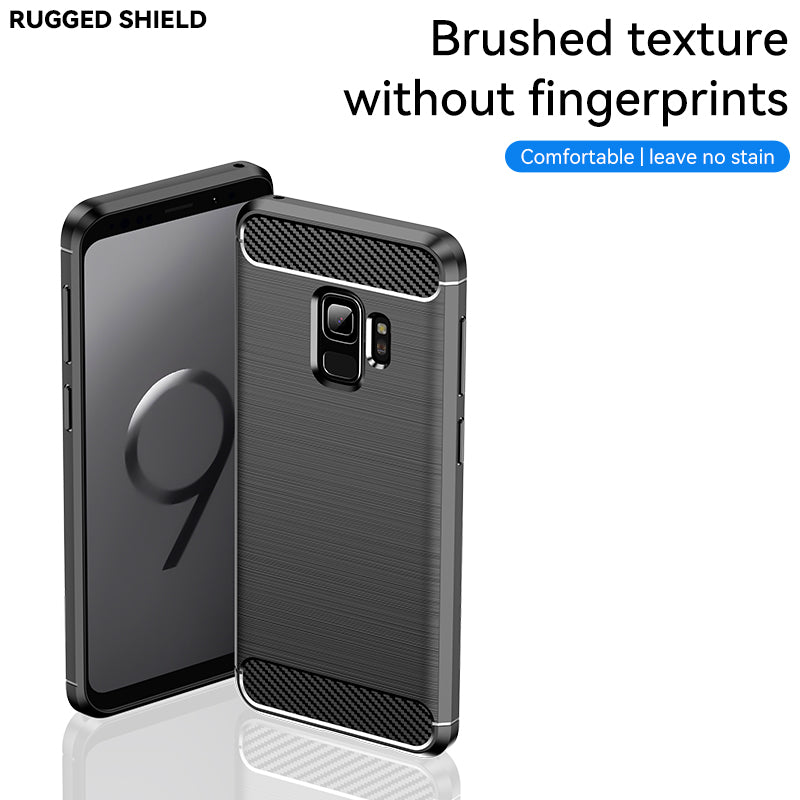 Brushed Silicone Phone Case For Samsung Galaxy S9