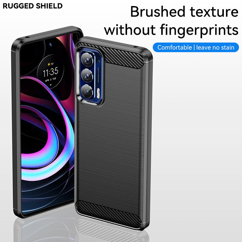 Brushed Silicone Phone Case For Motorola Moto One 5G UW