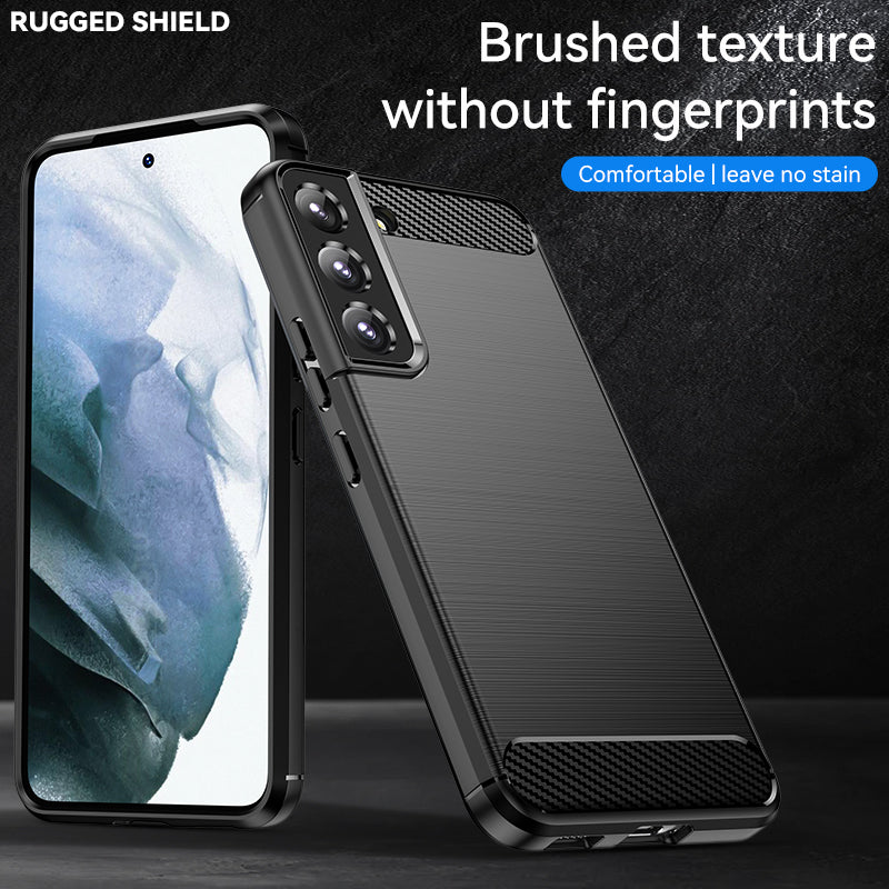 Brushed Silicone Phone Case For Samsung Galaxy S23