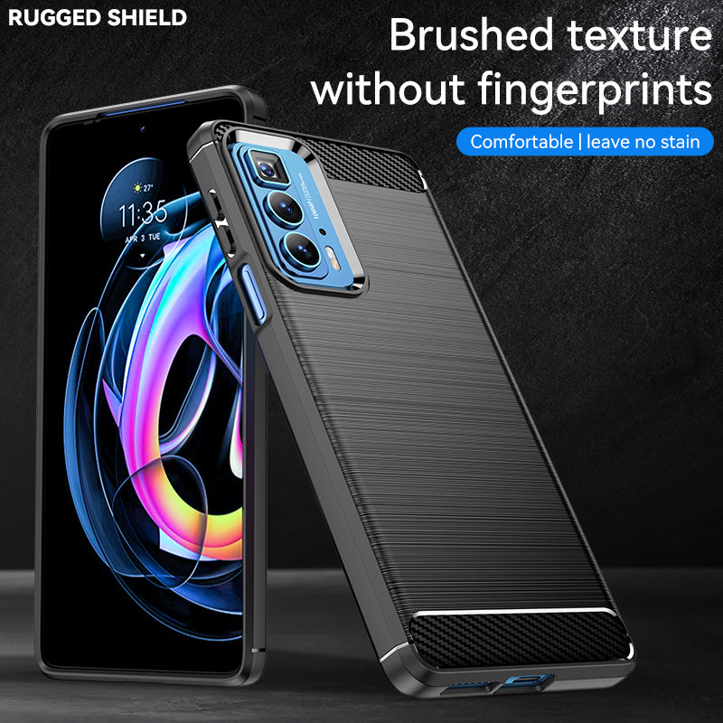 Brushed Silicone Phone Case For Motorola Moto Edge 20 Pro