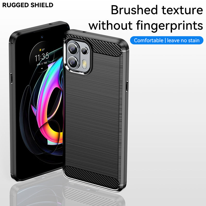 Brushed Silicone Phone Case For Motorola Moto Edge 20 Lite